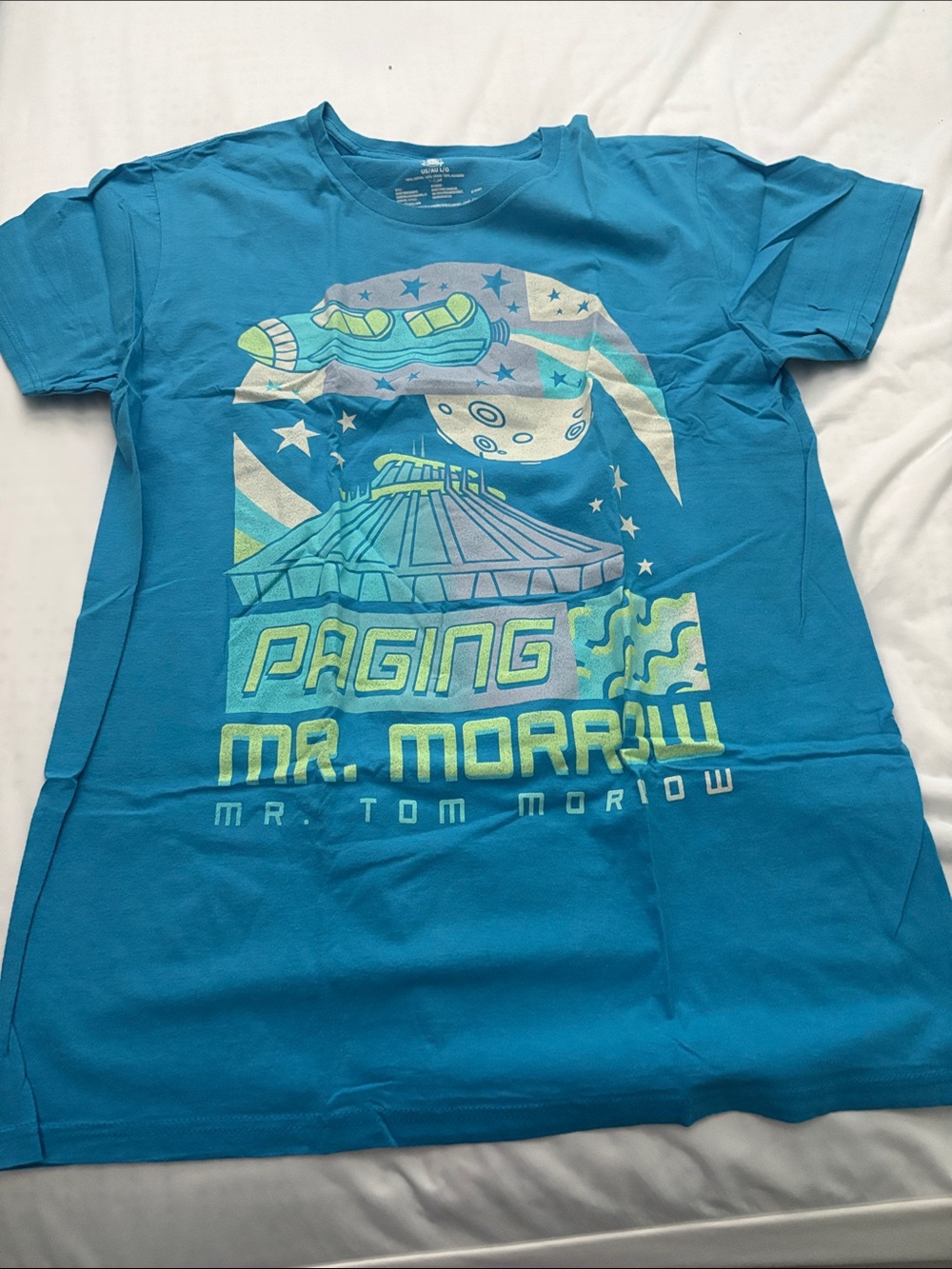 Disney World Tomorrowland T-Shirt NWOT